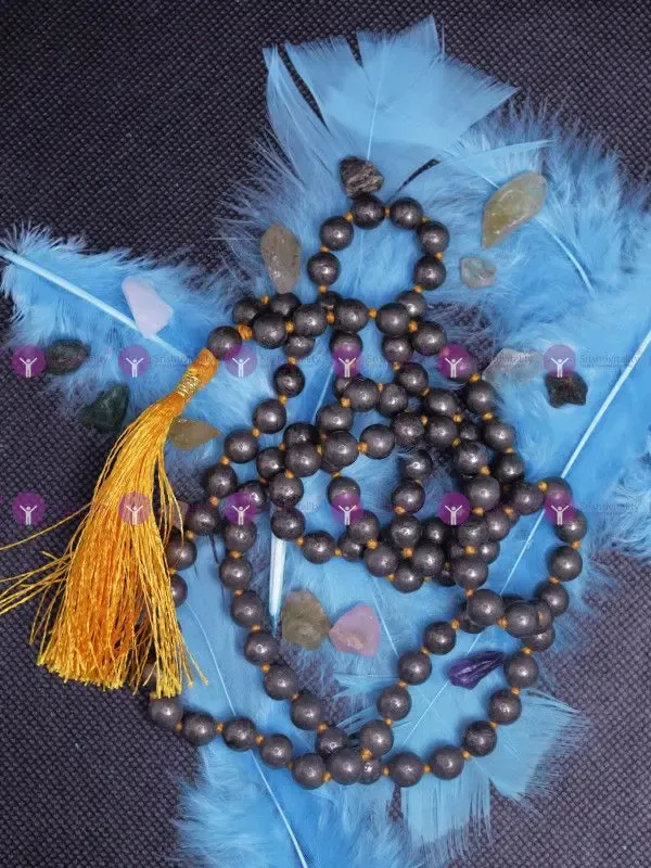 Iron Pyrite Japa Mala