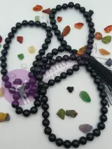 Black Tourmaline Japa Mala