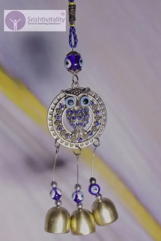 Evil Eye Owl Hanging