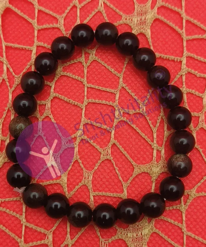 Golden Obsidian Bracelet