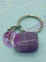 Amethyst Keychain