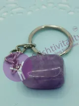 Amethyst Keychain