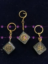Iron Pyrite Keychain