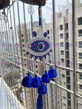 Evil eye wind chime
