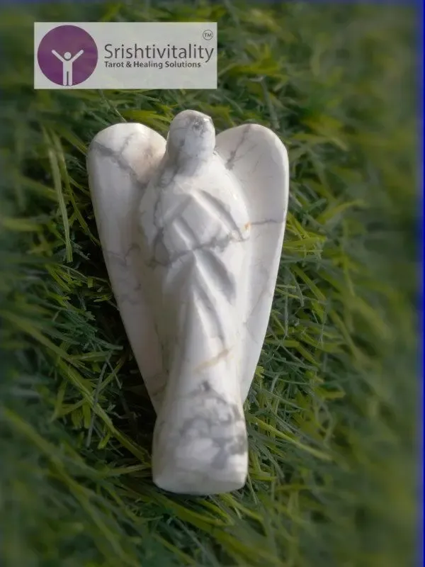 Howlite Angel