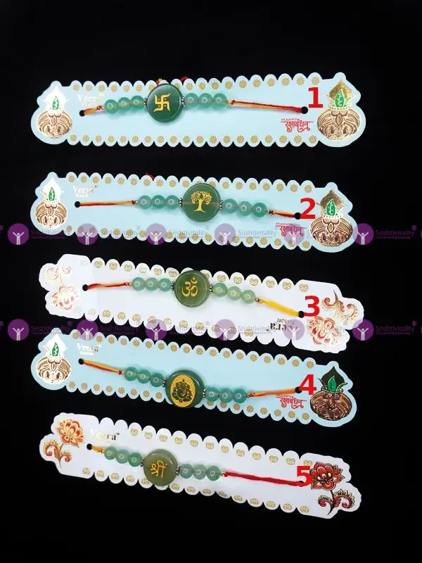 Green Aventurine Rakhi