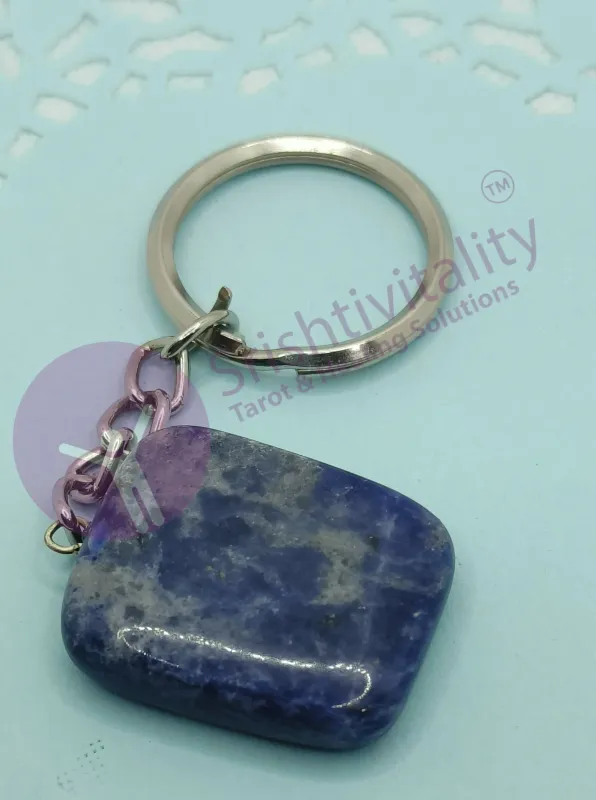 Lapis Lazuli Keychain