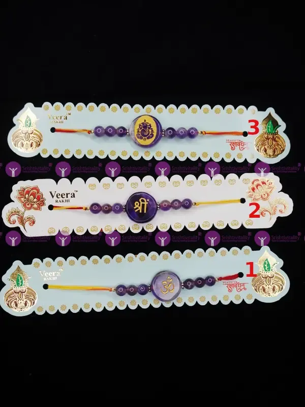 Amethyst Rakhi