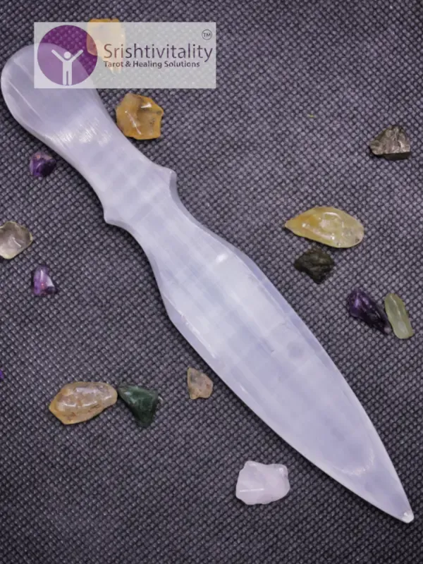 Selenite Knife