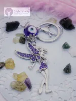 Evil Eye Fairy Keychain