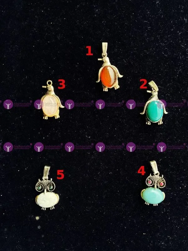 Crystal pendants