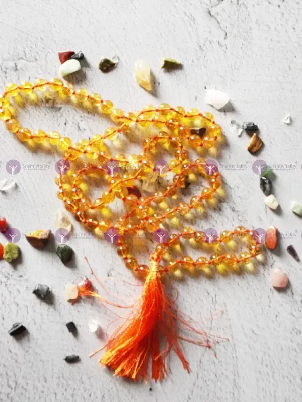 Citrine Japa Mala