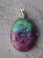 Druzy Agate Pendant